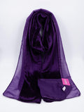 Foulard Brillant – Violet Royal